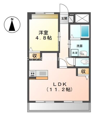 備前西市駅 徒歩28分 1階の物件間取画像